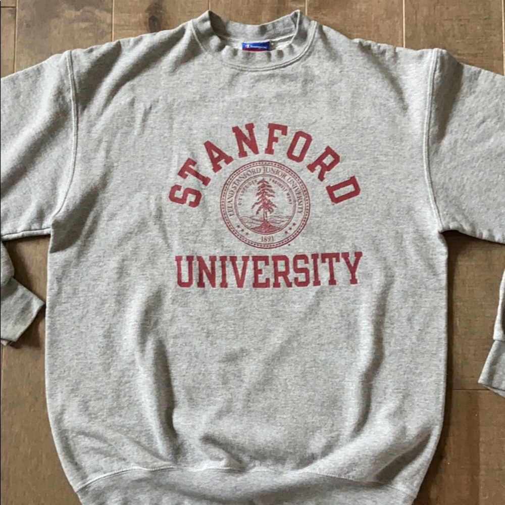 Stanford University crew Sweatshirt champion
